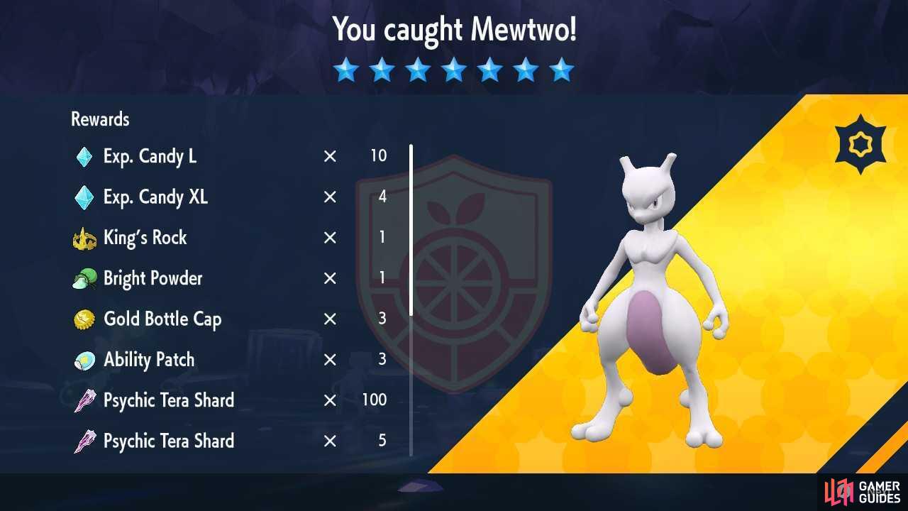 Pokemon scarlet mewtwo tera deals raid